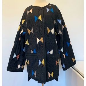 NWOT Haptic Lab butterfly quilt coat